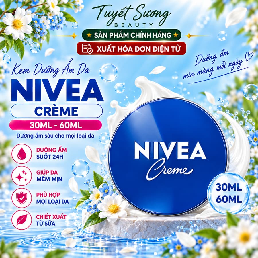Kem Dưỡng Ẩm Da NIVEA Crème
