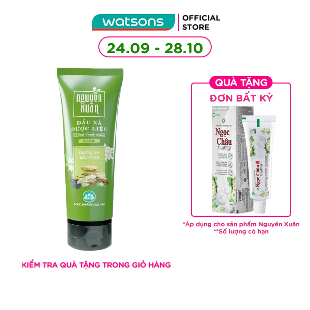 Dầu Xả Dược Liệu Nguyên Xuân Dưỡng Tóc Hương Bưởi 150ml