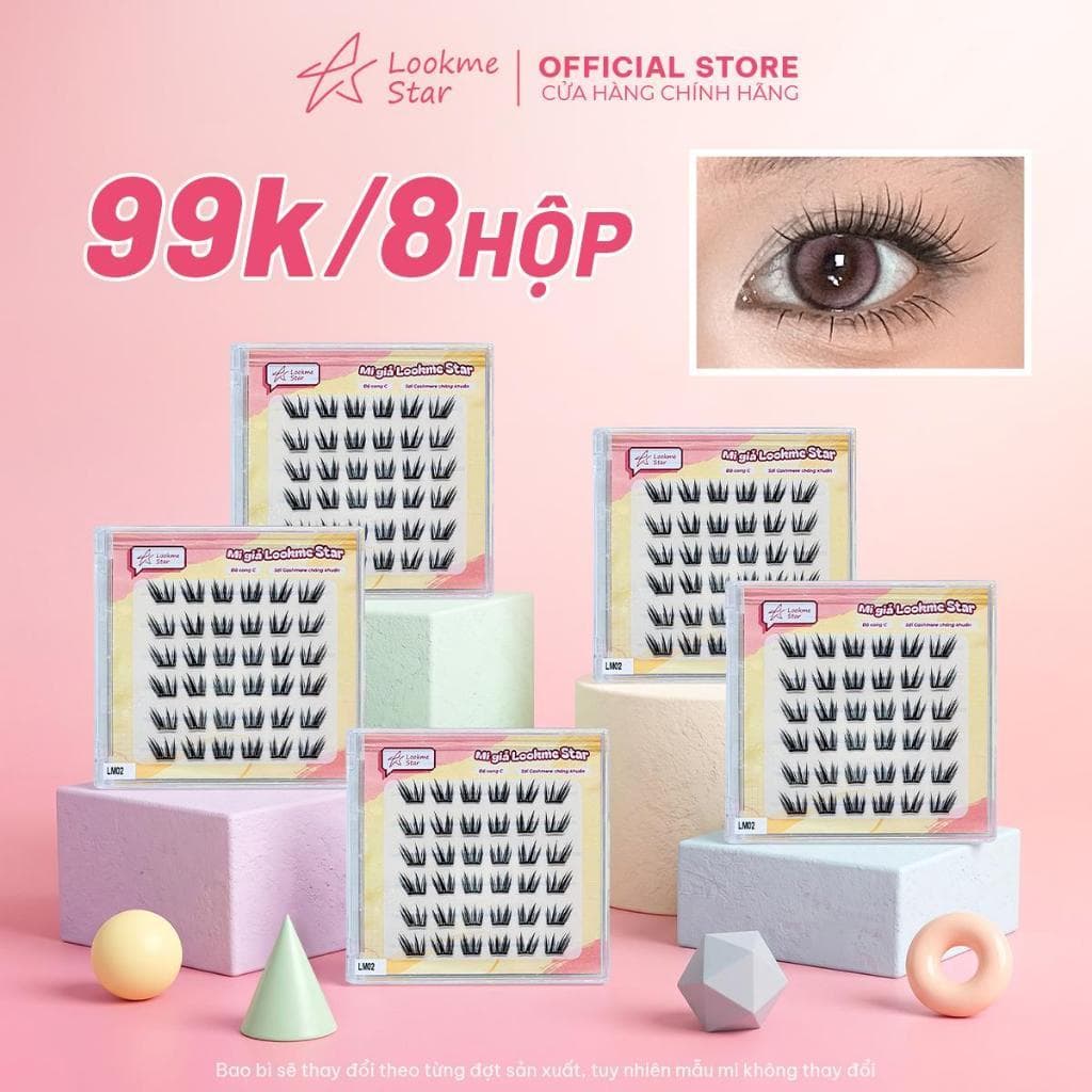 Lookme Star - Lông Mi Giả Sẵn Keo