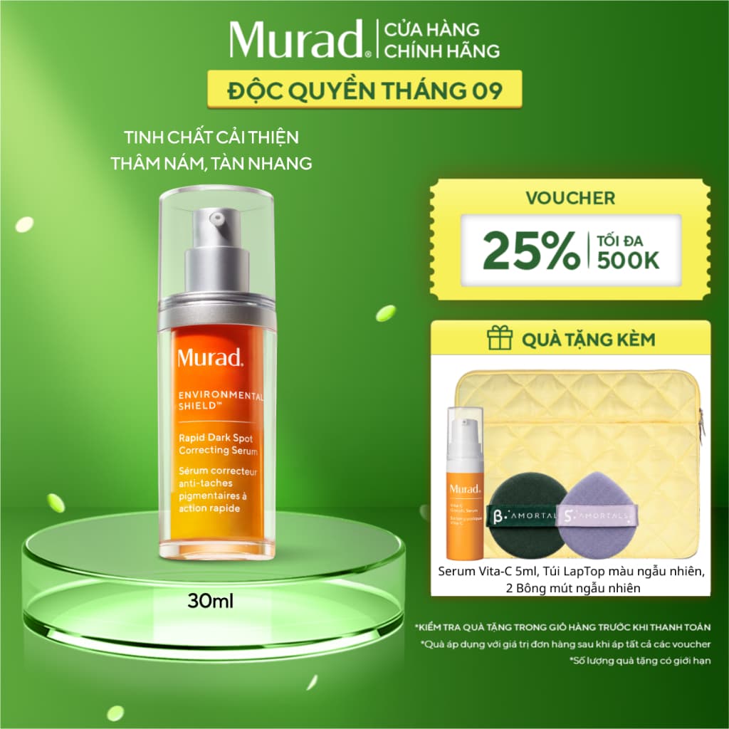 Tinh chất hỗ trợ làm mờ vết nám Murad Rapid Dark Spot Correcting Serum 30ml