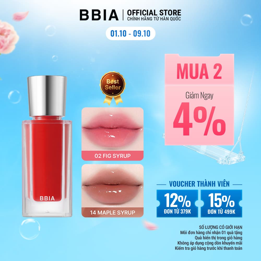 Son bóng mượt mà BBIA Over Glaze 4.5g