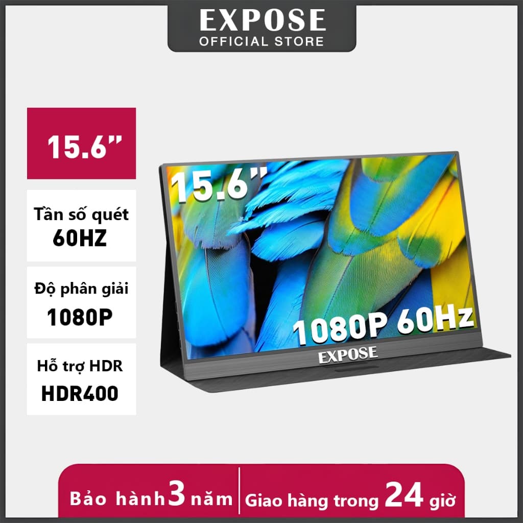 Màn Hình Di Động 15.6 Inch Full HD | Ultra Slim 5mm | IPS 144Hz | Kết Nối HDMI 2.0, USB-C | Hàng Chính Hãng