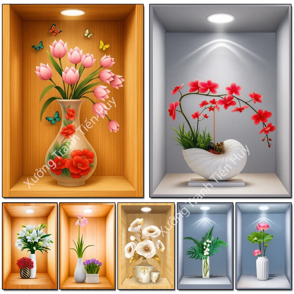 Size lớn tranh dán tường, cánh cửa, tủ rượu, cầu thang đẹp - Các mẫu tranh decal bóc dán decor nhà