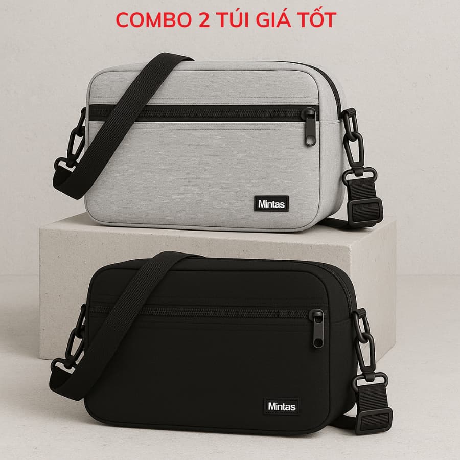GIÁ MỞ BÁN - Túi đeo chéo unisex Thời Trang cá tính MINTAS BAG.276