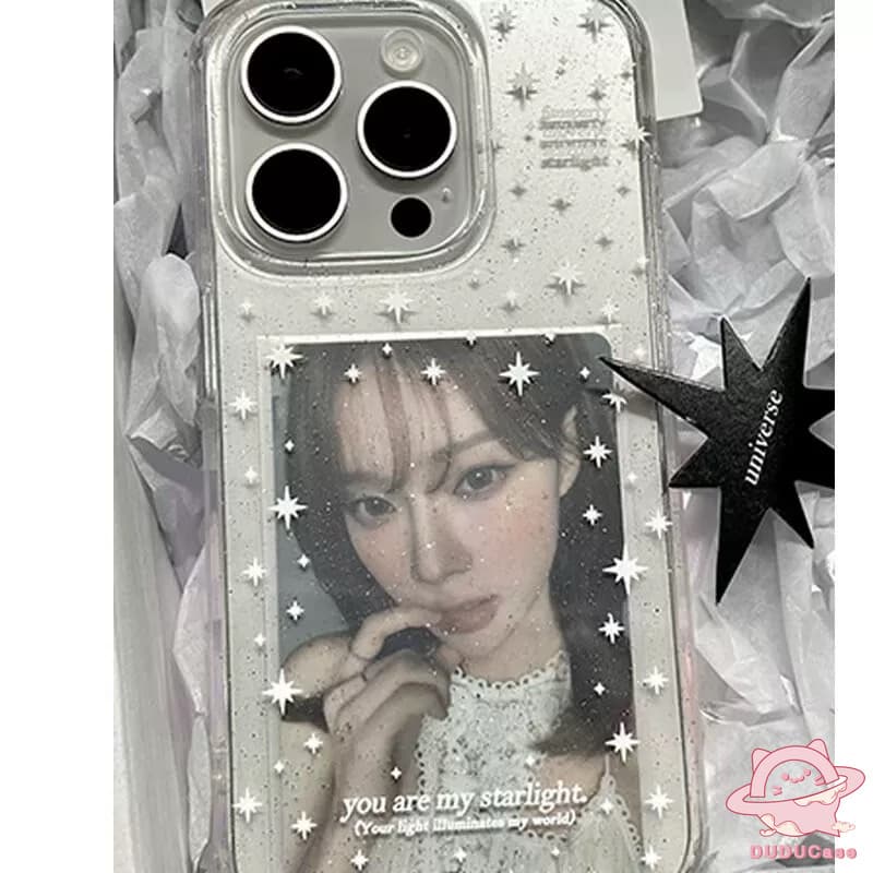 Trend Star Bowknot Vòng tay trái tim tình yêu Vỏ bột lấp lánh Tương thích cho IPhone 17 16 13 15 11 14 12 Pro Max 7Plus X XS Max XR 6 16 14 15 6s Plus Air SE 2020 Vỏ trong suốt