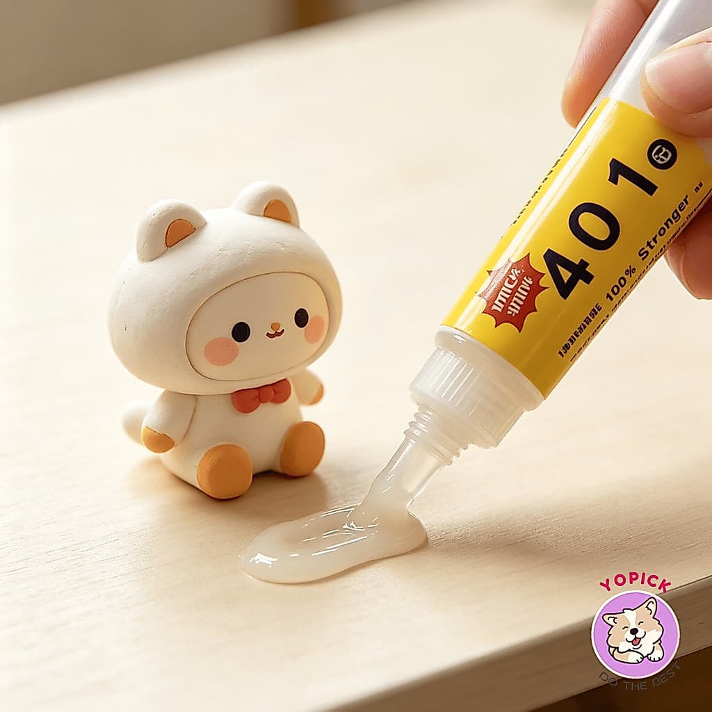 401 keo điện thoại di động phụ kiện búp bê khô nhanh đa chức năng keo nhỏ dính chắc chắn nhựa kim loại gỗ acrylic keo đặc biệt mạnh