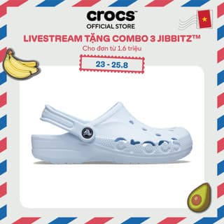 Giày Clog Unisex Crocs Baya - Mineral Blue -10126-4JQ