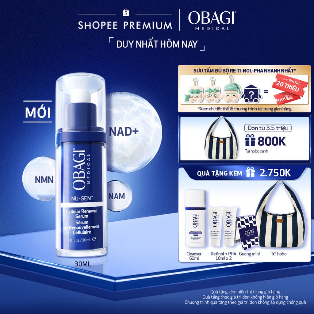 [Sản Phẩm Mới] Serum Kích Hoạt Năng Lượng Tế Bào Nugen Cellular Renewal 30ml
