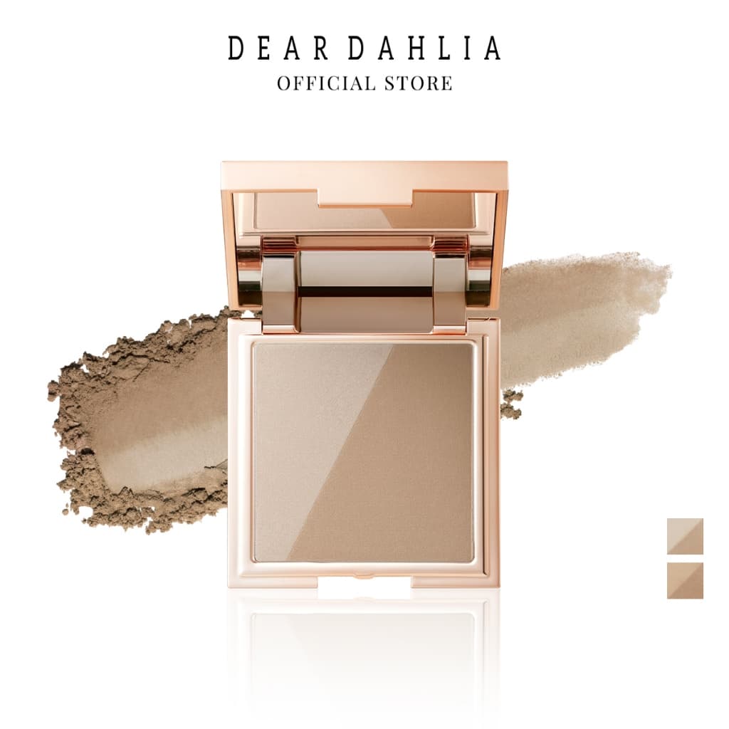 [Dear Dahlia Official] Phấn Tạo Khối Thuần Chay Mịn Màu Tự Nhiên (2 shades) - SKIN SILHOUETTE CONTOUR DUO