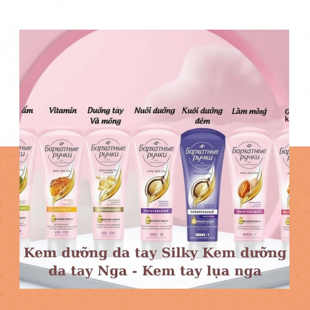 Kem dưỡng da tay Silky Nga