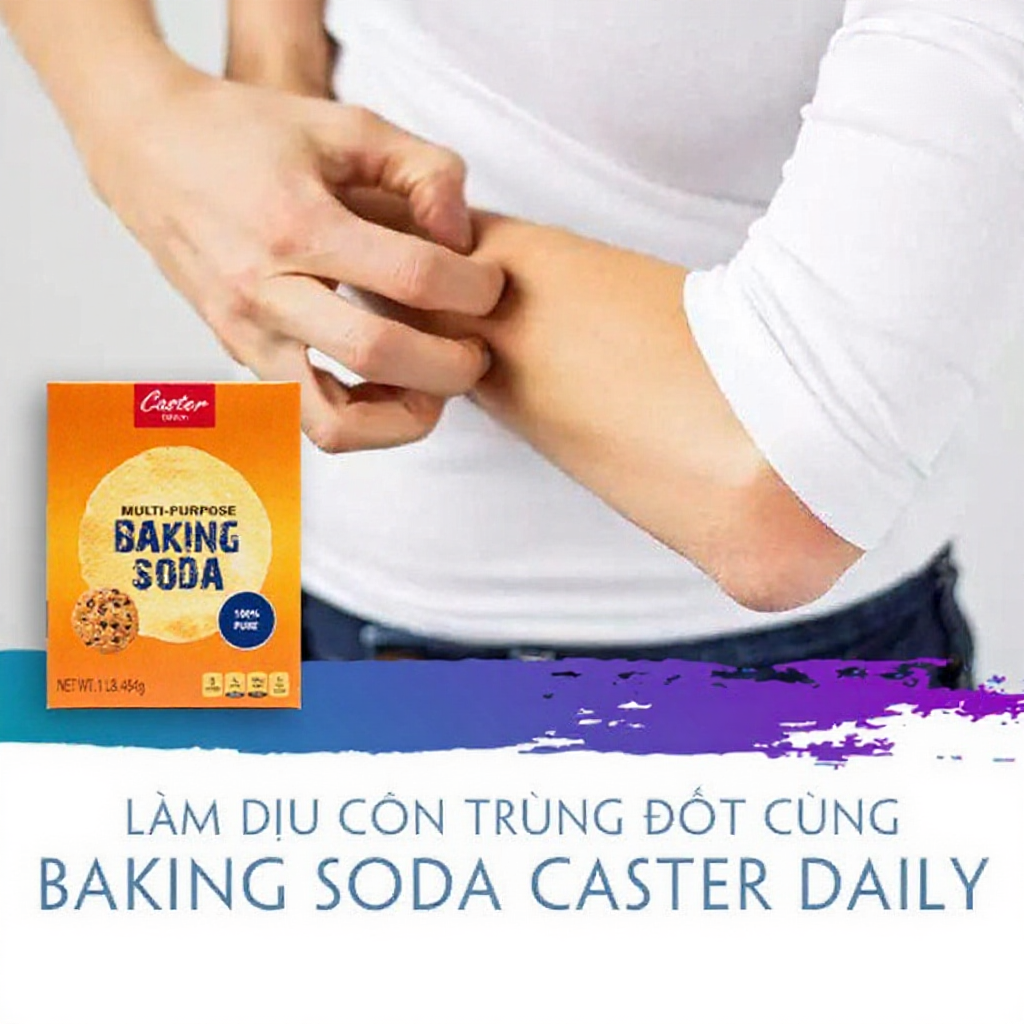 Baking Soda Đa Dụng  Caster Daily Trọng Lượng 227g - 907g