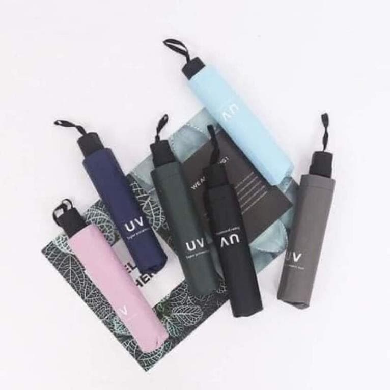 Ô UV GẤP GỌN CỰC XINH TIỆN LỢI, CHE NẮNG,CHE MƯA, phụ kiện thời trang decor