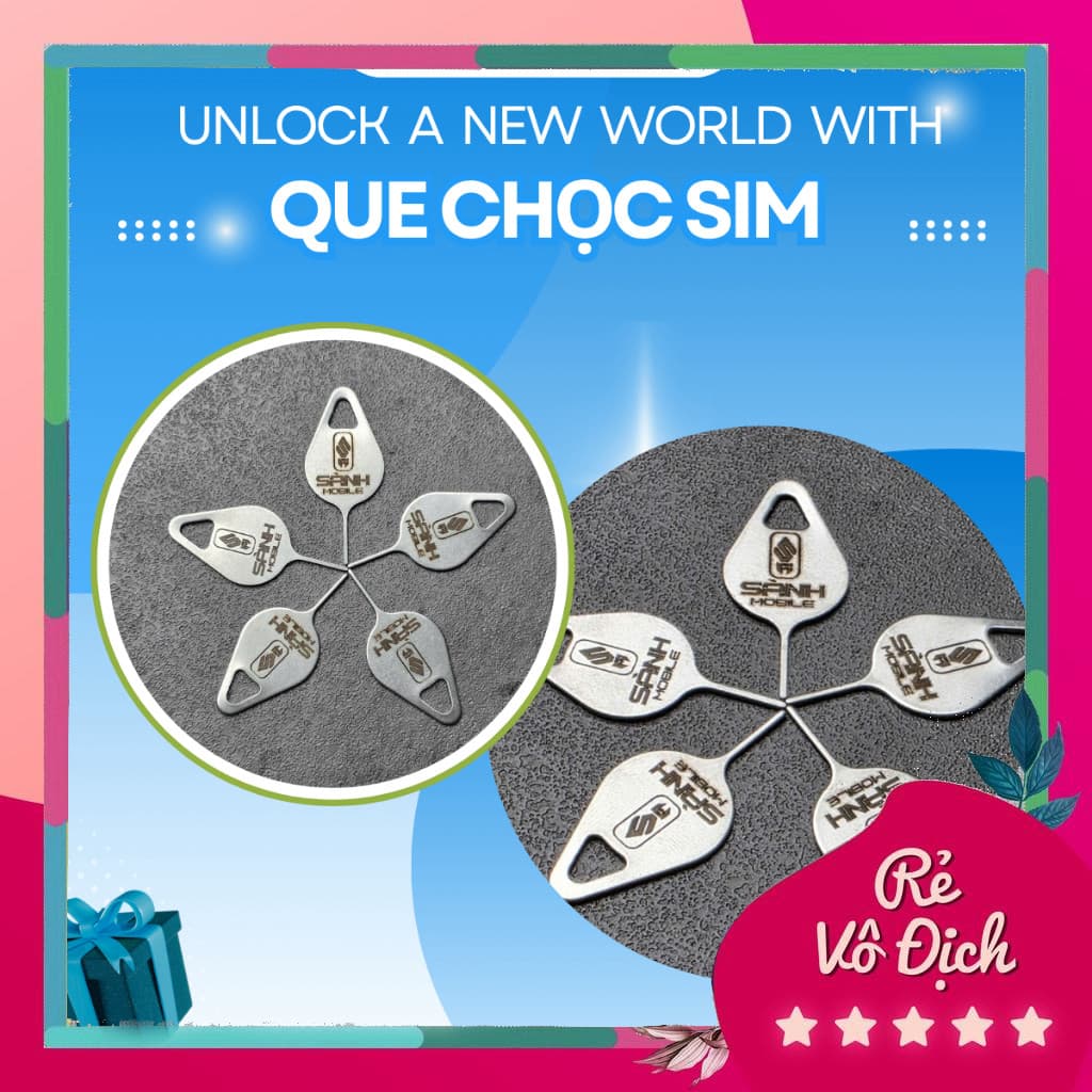 Que chọc sim đa năng