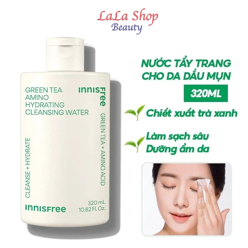 Nước Tẩy Trang Innisfree Green Tea Cleansing Water 300ml