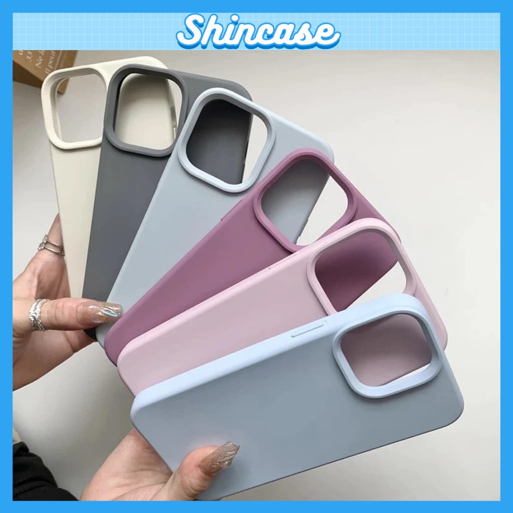 Ốp Lưng iPhone TPU Đệm Nhung Chống bẩn, Bảo Vệ Camera - iP 6/7/8/X/XS/XR/11/12/13/14/15/16/17/Mini/Plus/Pro/Max/Air