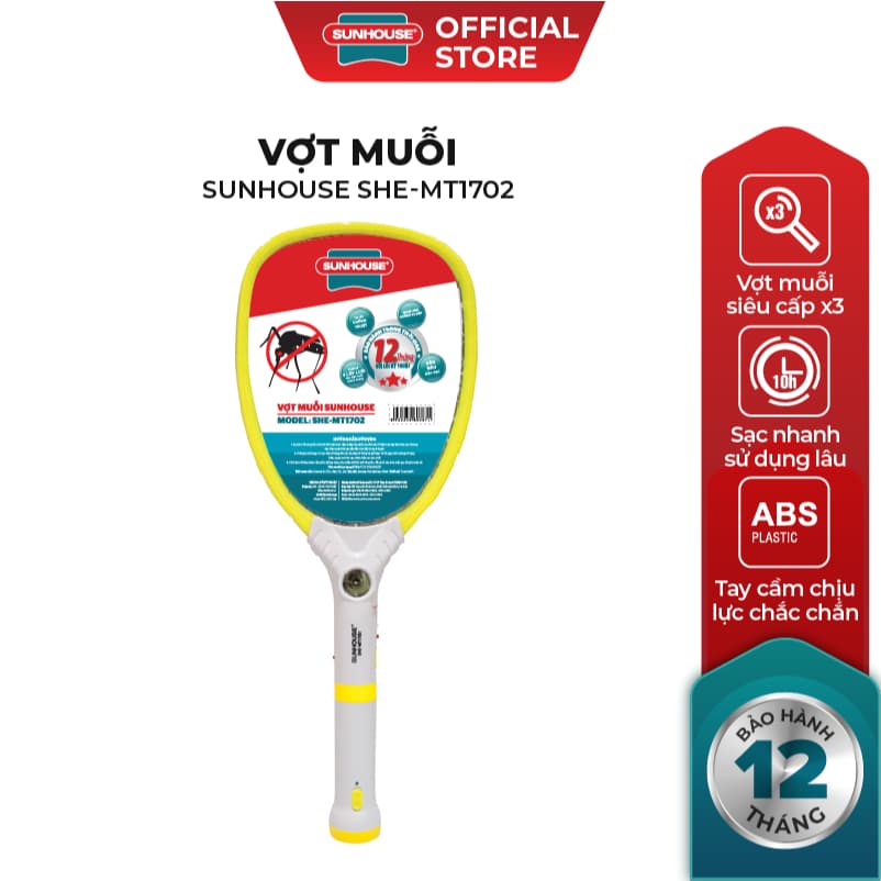 Vợt muỗi SUNHOUSE SHE-MT1702