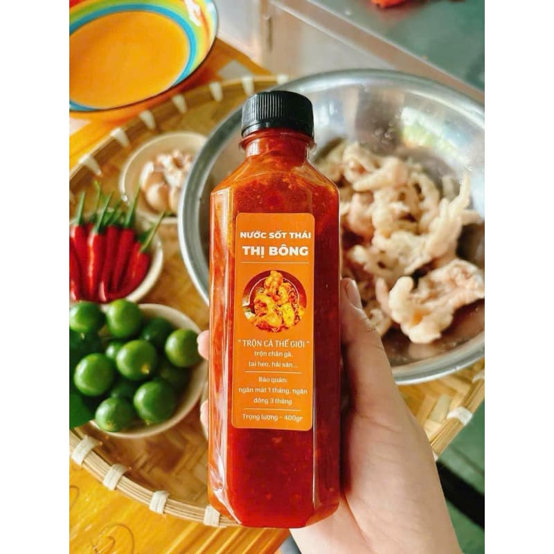 Sốt Thái Trộn Chân Gà - Chai 330ml