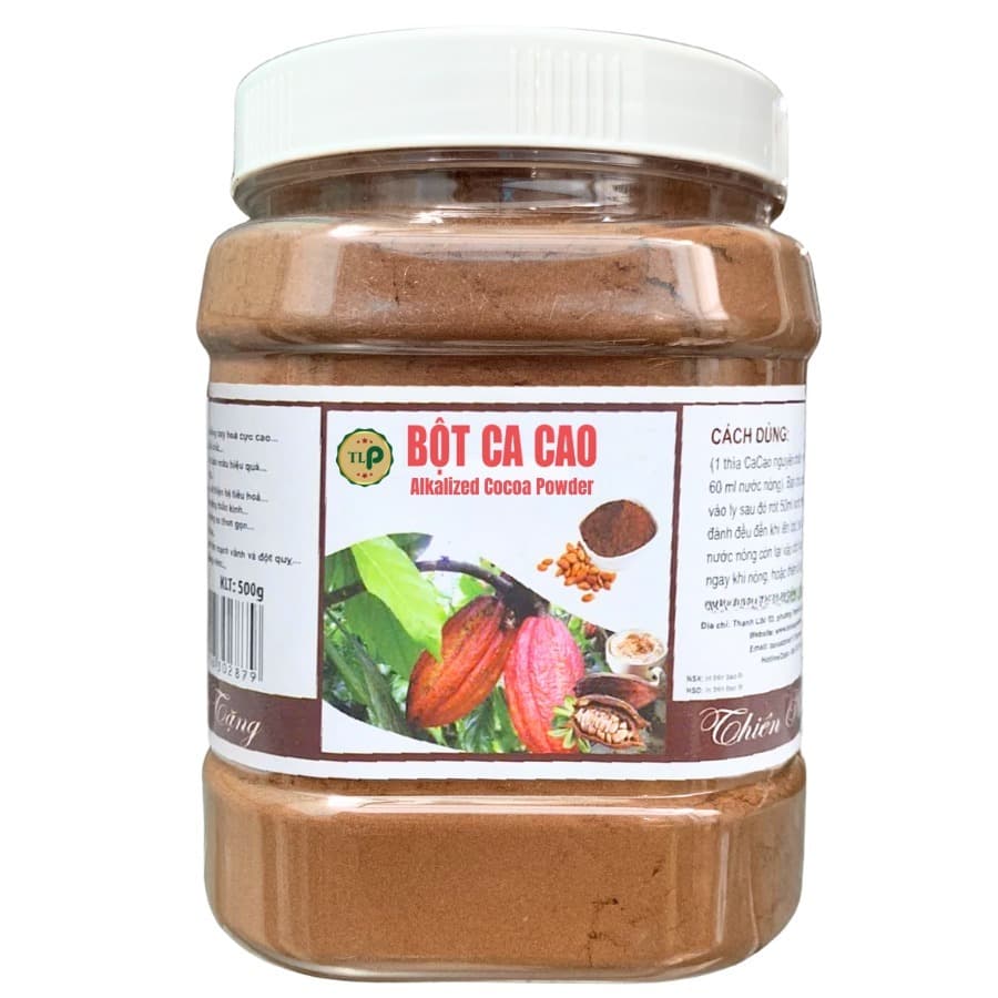 [Top Value] Bột Ca Cao ĐăkLăk Tân Lộc Phát FM2-2709-35 Nguyên Chất, Đa Dụng