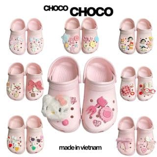 Dép Sục Quai Hậu (KHÔNG CHỮ) Hồng Pastel Xinh Dễ Thương Êm Chân Size 36-39 HỖ TRỢ ĐỔI SIZE CHOCO CHOCO STORE