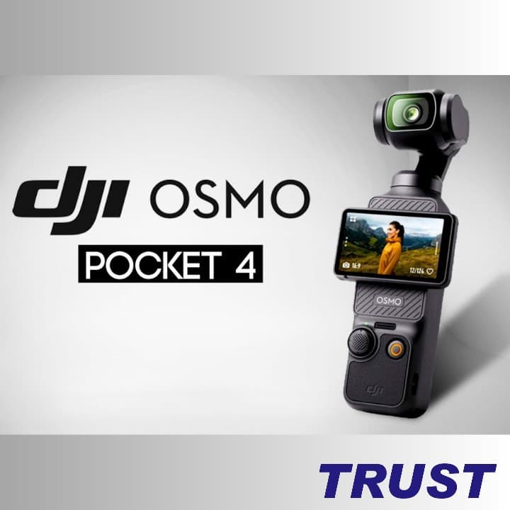 Máy quay kỹ thuật số cầm tay Action Camera DJI Pocket 4 - Mới Ra Mắt - Chính Hãng