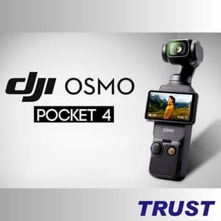 Máy quay kỹ thuật số cầm tay Action Camera DJI Pocket 4 - Mới Ra Mắt - Chính Hãng