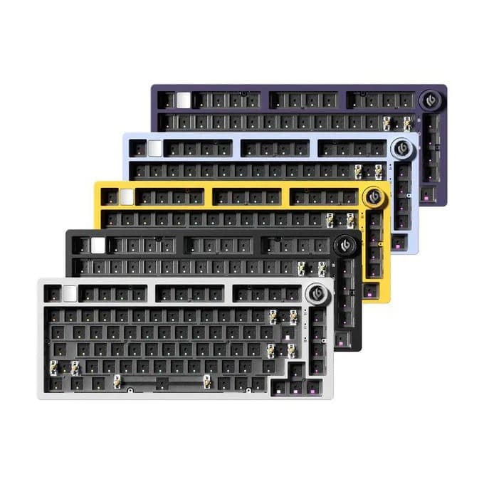 {HỎA TỐC} Kit Bàn Phím Cơ Nhôm Leobog Hi75C Pro 3 Mode | Mạch Xuôi, Hotswap 5 Pin, LED RGB
