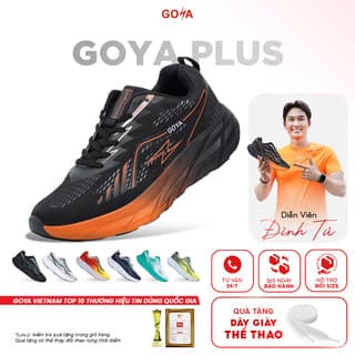 [Tặng dây giày] Giày thể thao chạy bộ nam nữ Goya Plus năm 2026 Công nghê EVA Foam mới nhất, nhẹ êm, nẩy vượt trội