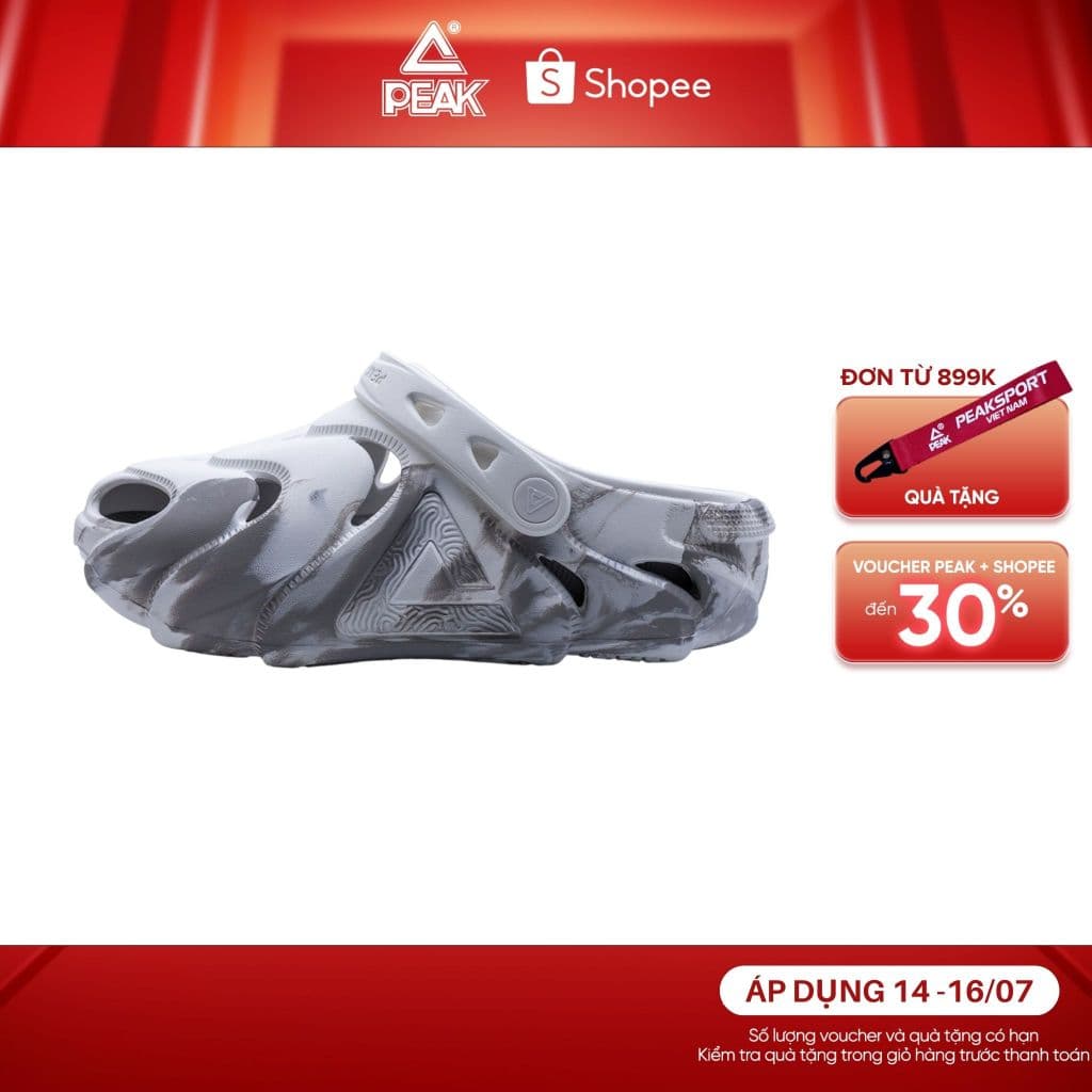 Dép PEAK SANDALS Clogs công nghệ đế TAICHI êm ái đàn hồi thoáng khí, tiện lợi  ET52391L ET42811L