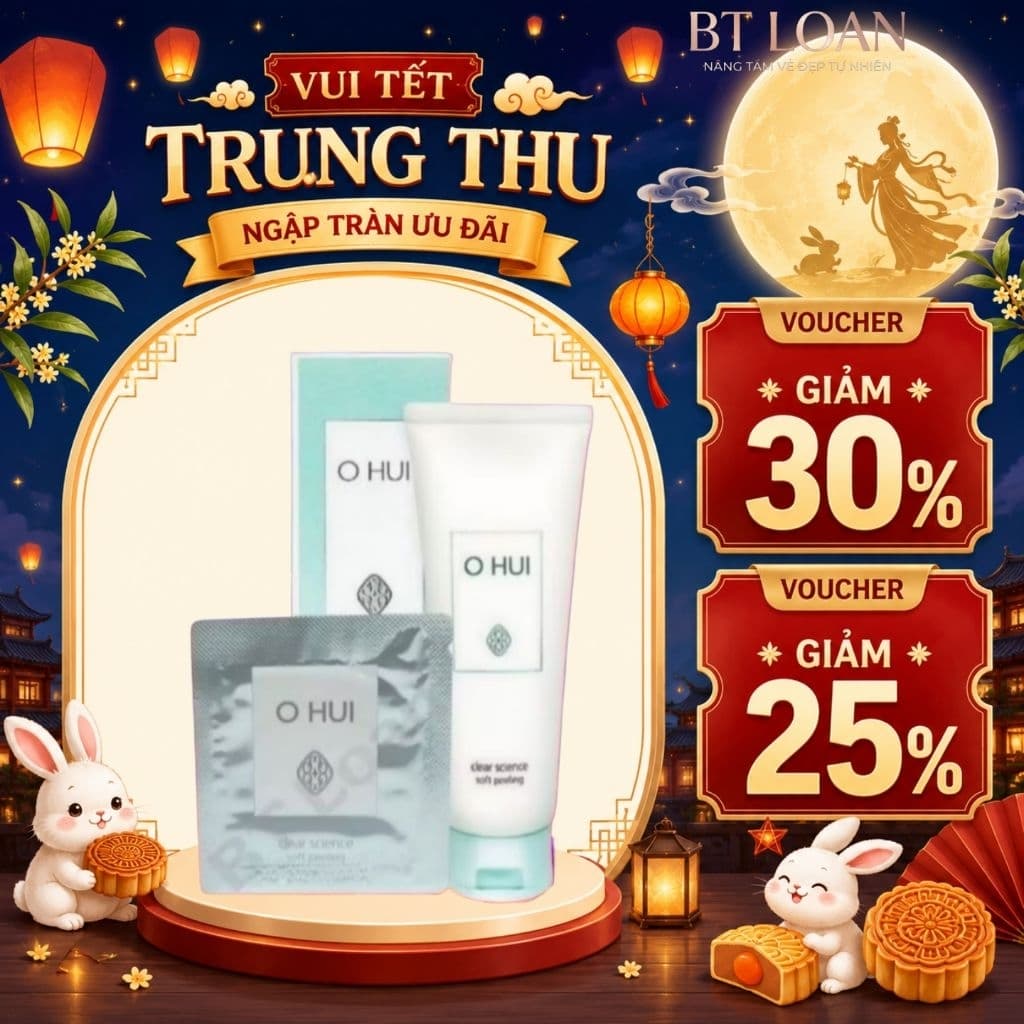 Combo 10 Gói Tẩy Da Chết OHUI Clear Science Soft Peeling