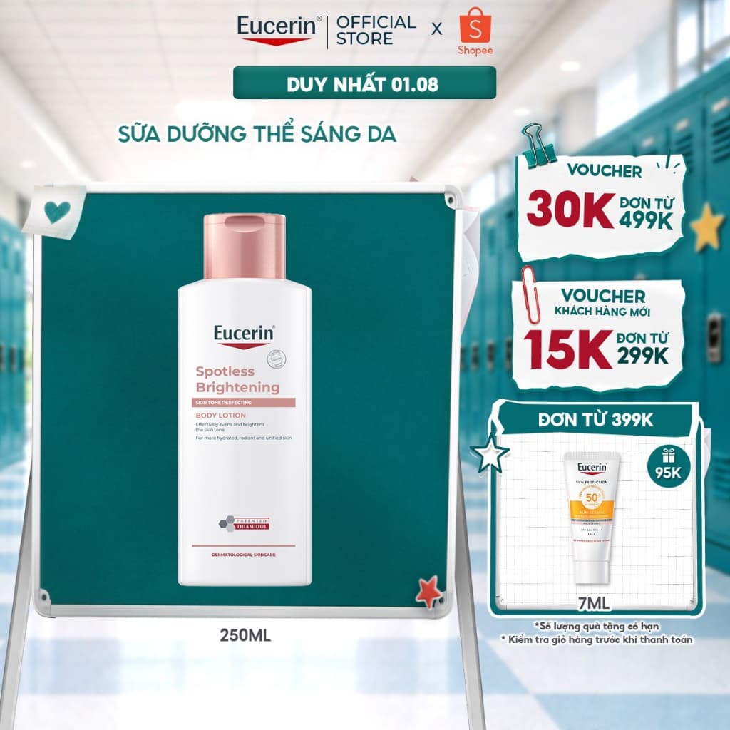 Sữa dưỡng thể sáng da Eucerin Spotless Brightening Body Lotion 250ml | Sữa dưỡng thể sáng da | Skincare