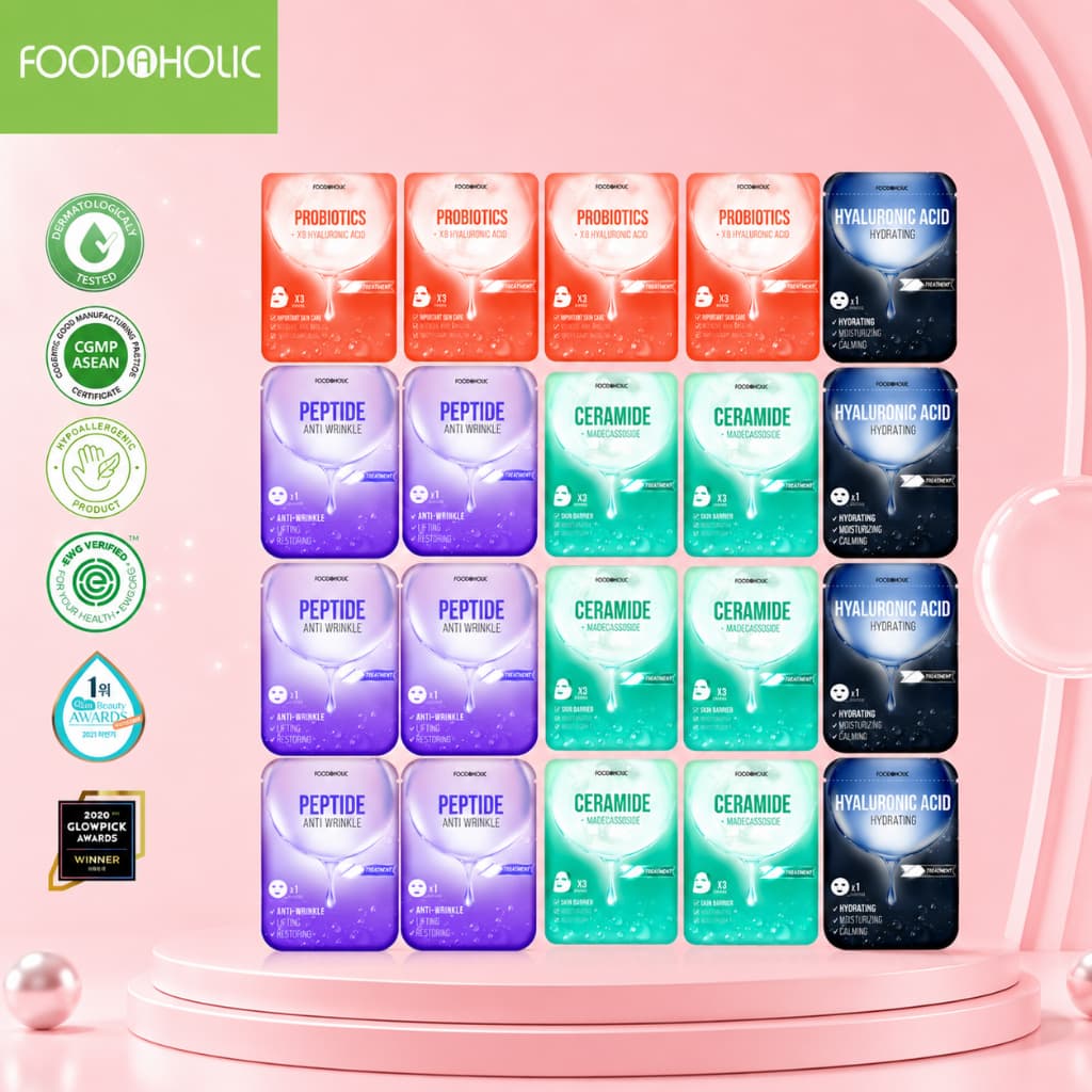 Combo 20 Mặt Nạ Treatment Foodaholic 23g/miếngx20