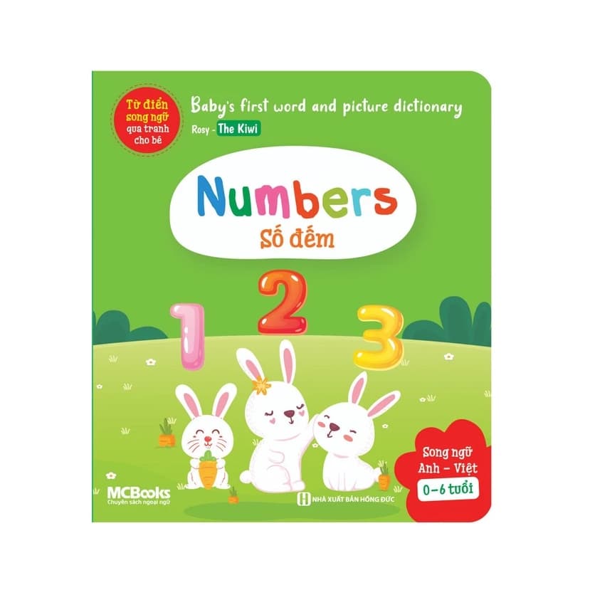 2 Cuốn Từ điển song ngữ qua tranh cho bé Baby's first words and picture dictionary