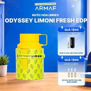 Nước hoa unisex Armaf ODYSSEY LIMONI FRESH EDITION EDP 100ml