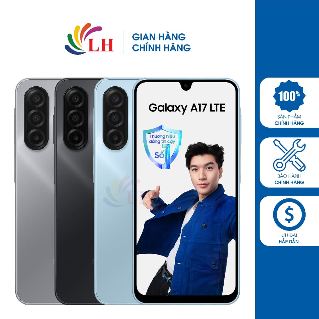 Điện thoại Samsung Galaxy A17 LTE (8GB/128GB) - Hàng chính hãng