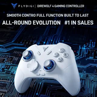 Tay cầm điều khiển Flydigi Direwolf 4 Hall Linear Trigger Force cho Windows Android IOS Switch