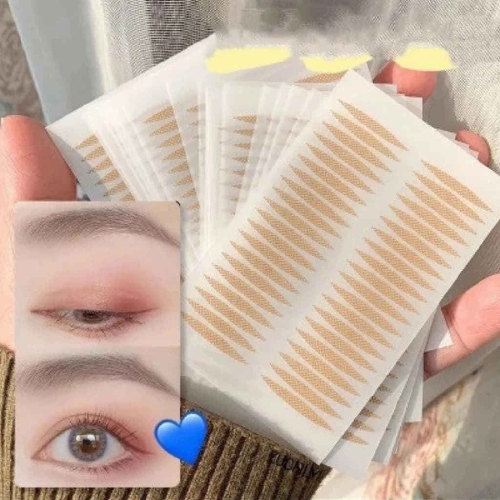 🌵ice🌵Kích Mí Tàng Hình Trong Suốt Tàng Hình Vân Lưới Sẵn Keo 48 miếng