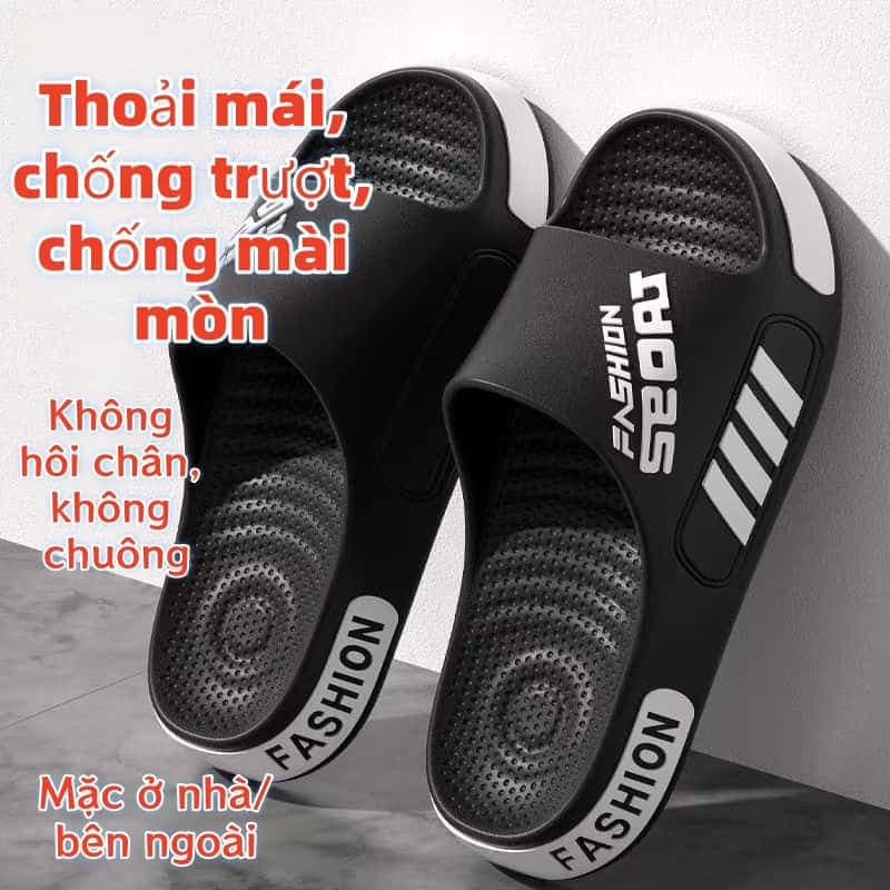 Dép Size Lớn Nam Mùa Hè Trong Nhà Nhà Phòng Tắm Chống Trơn Trượt Chống Mài Mòn Chống Rỉ Có Thể Đeo