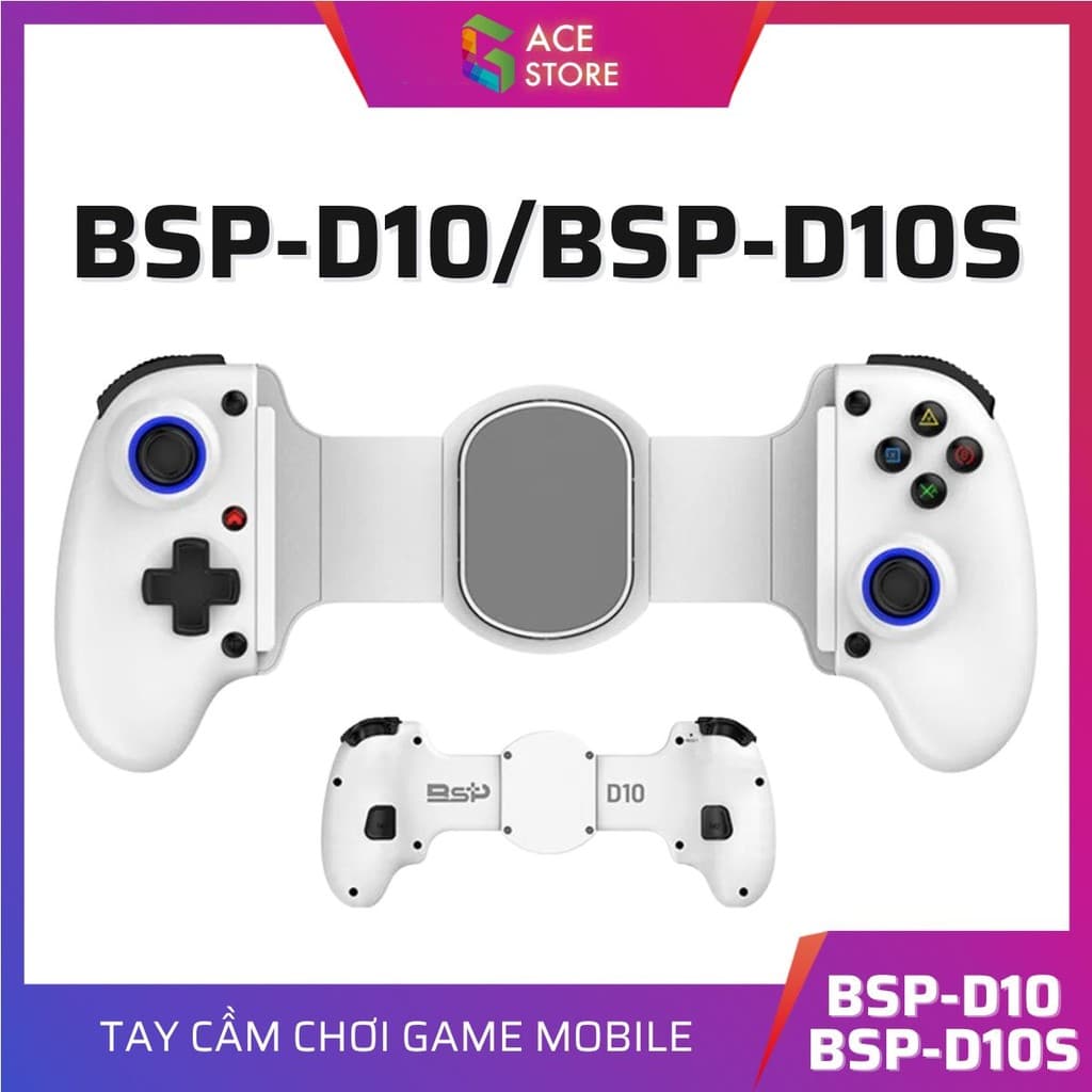 Tay Cầm Chơi Game BSP-D10/BSP-D10S Hỗ Trợ Đa Nền Tảng SWITCH / Android / iOS / PC / PS3 / PS4