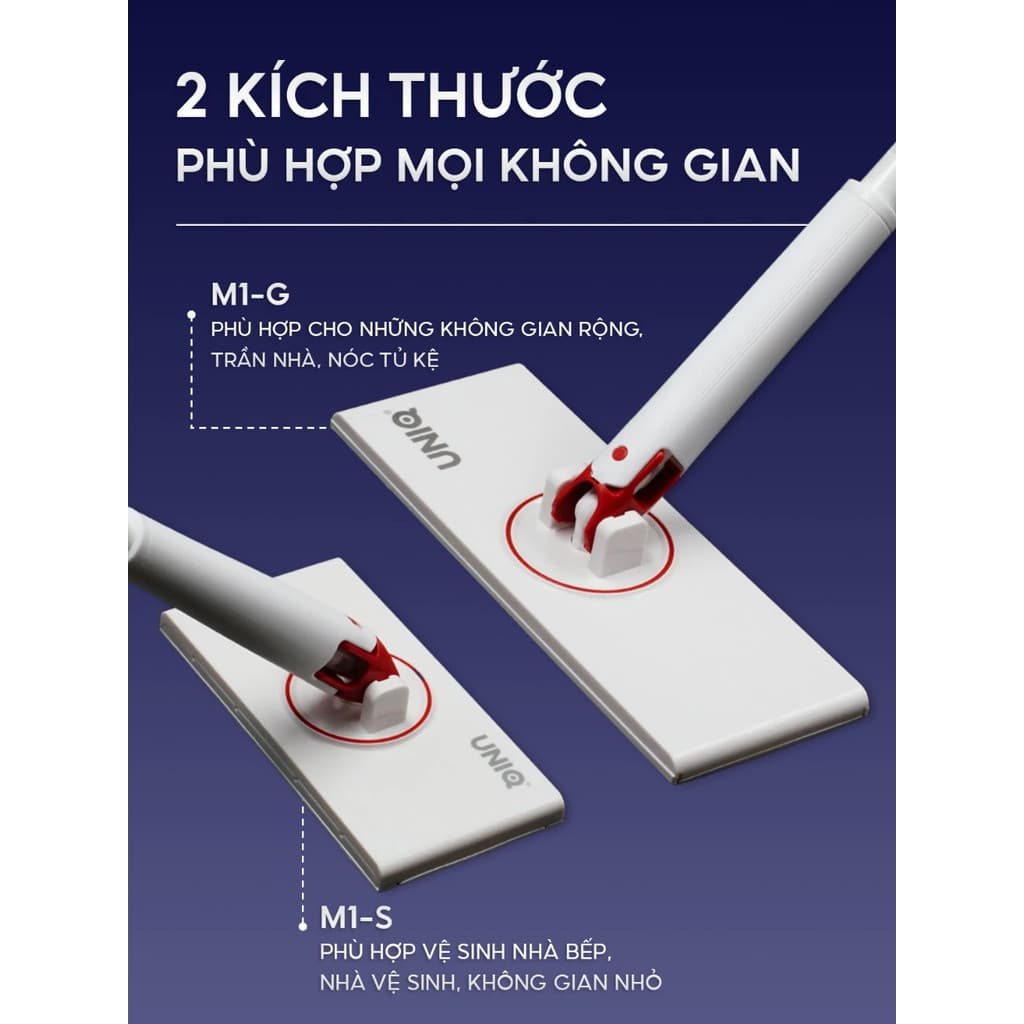 Cây Lau Nhà Lau Sàn & Tường Đa Năng – Đầu Xoay 360°, Dễ Dàng Vệ Sinh Trần Nhà, Kính Cửa