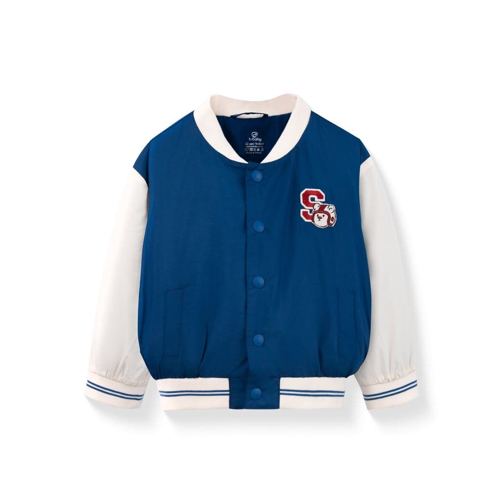 BU Signature - N | Áo khoác gió  Bomber  2 lớp | Quần áo sơ sinh cao cấp mềm mịn | SWI3102BB