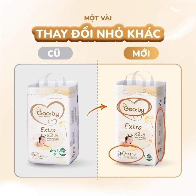 [combo 2 bịch-MẪU MỚI] Bỉm GOOBY  ngày, đủ size từ NB-3xl cho bé từ 6kg-25kg