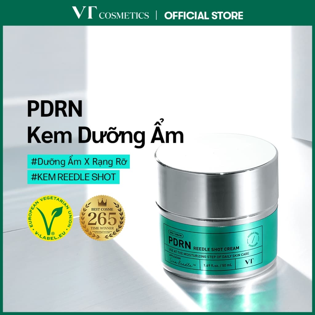 [VT] PDRN Reedle Shot Cream Kem dưỡng thuần chay PDRN từ thực vật cho làn da sáng khỏe [Flagship chính thức]