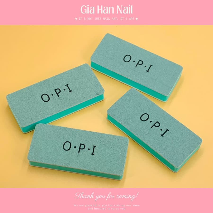 Phao Chà Móng Đánh Bóng Móng Tay OPI 2 mặt - GIA HAN Nail