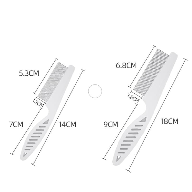 Lược chải ve rận cho chó mèo – Lược chải lông thú cưng - H2 Store