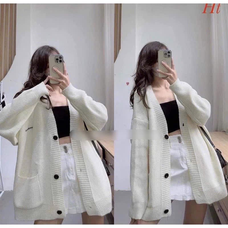 Áo cadigan Simple nỉ bông Haiphuc