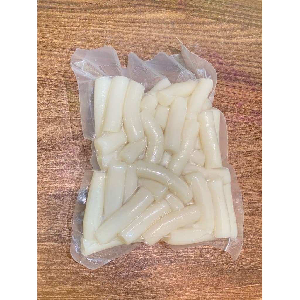 Bánh gạo Tokbokki  cắt gói 500g dẻo thơm