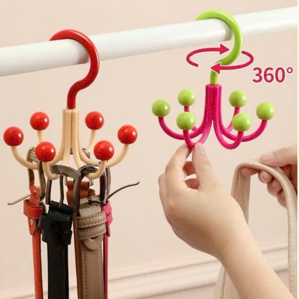 Combo 3 Móc Treo Đa Năng 6 Nhánh - Giải Pháp Hoàn Hảo Cho Phòng Ngủ, Tắm GIúp Tối Ưu Không Gian