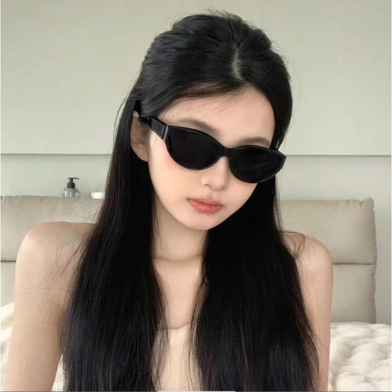 Kính Râm Thời Trang Âu Mỹ Đa Giác Gọng Nhỏ Chống Tia Cực Tím, Kính Thời Trang Nữ Chụp Ảnh Sành Điệu