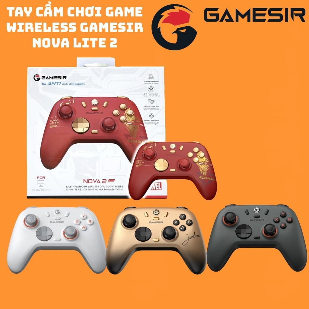 Tay Cầm Chơi Game GameSir Nova Lite 2 Wireless Controller
