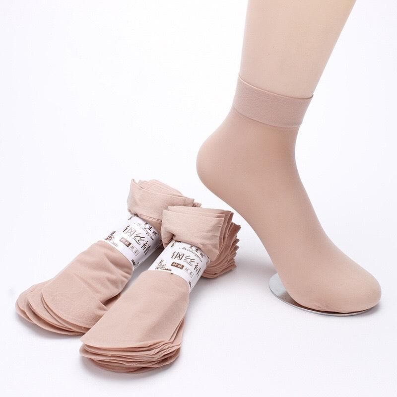 Combo 10 đôi tất da chân Hàn Quốc(mác tím)!